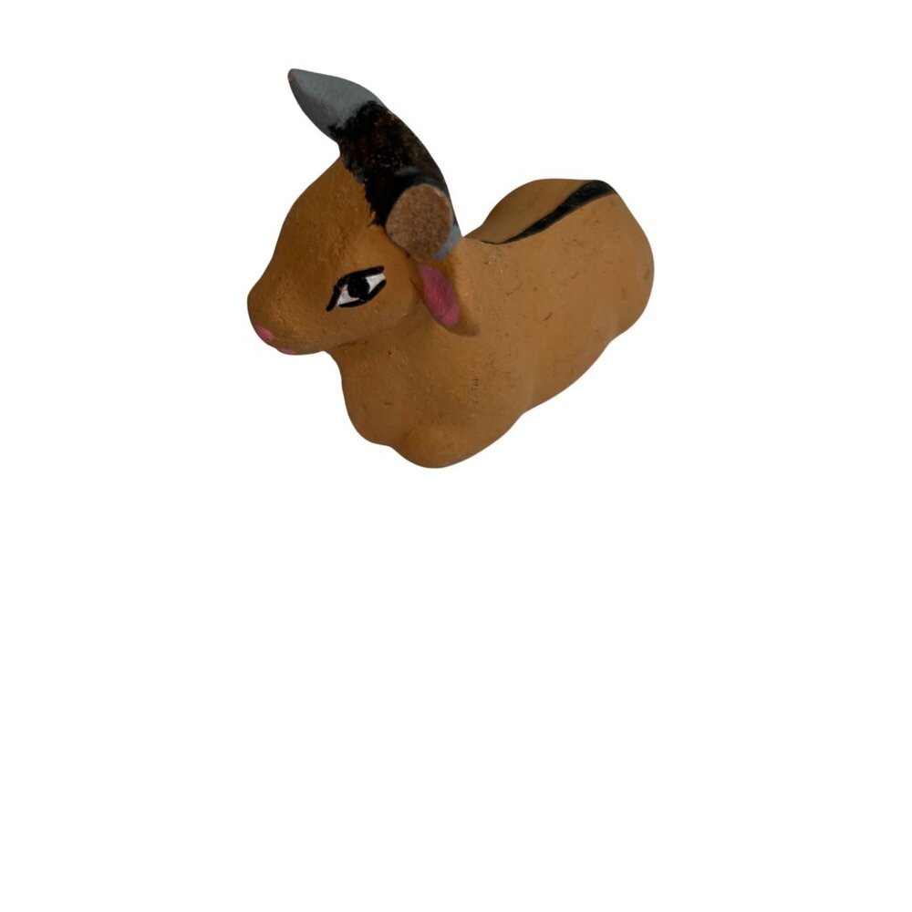 Hand-Painted Ceramic Nativity Set With 12 Pieces - Picture 3 of 13